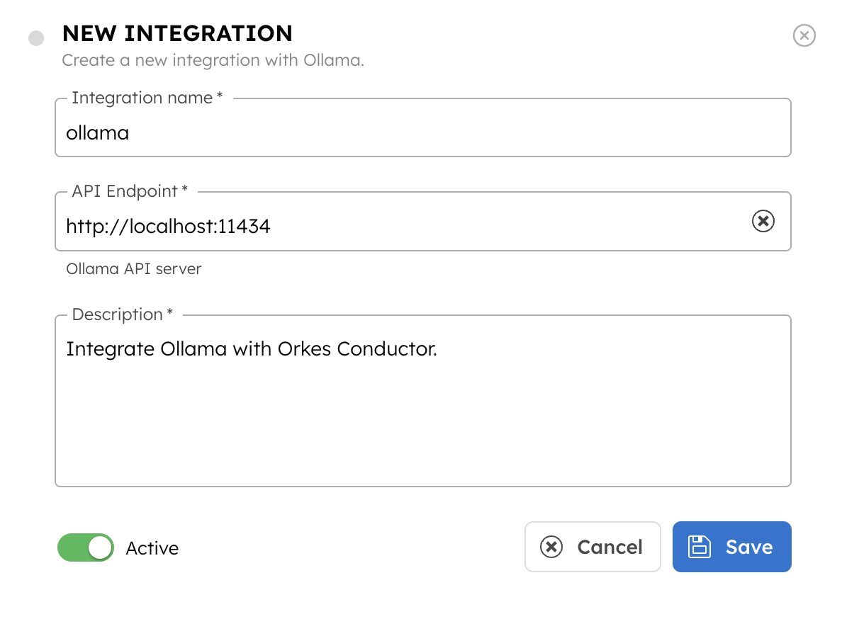 Ollama Integration with Orkes Conductor