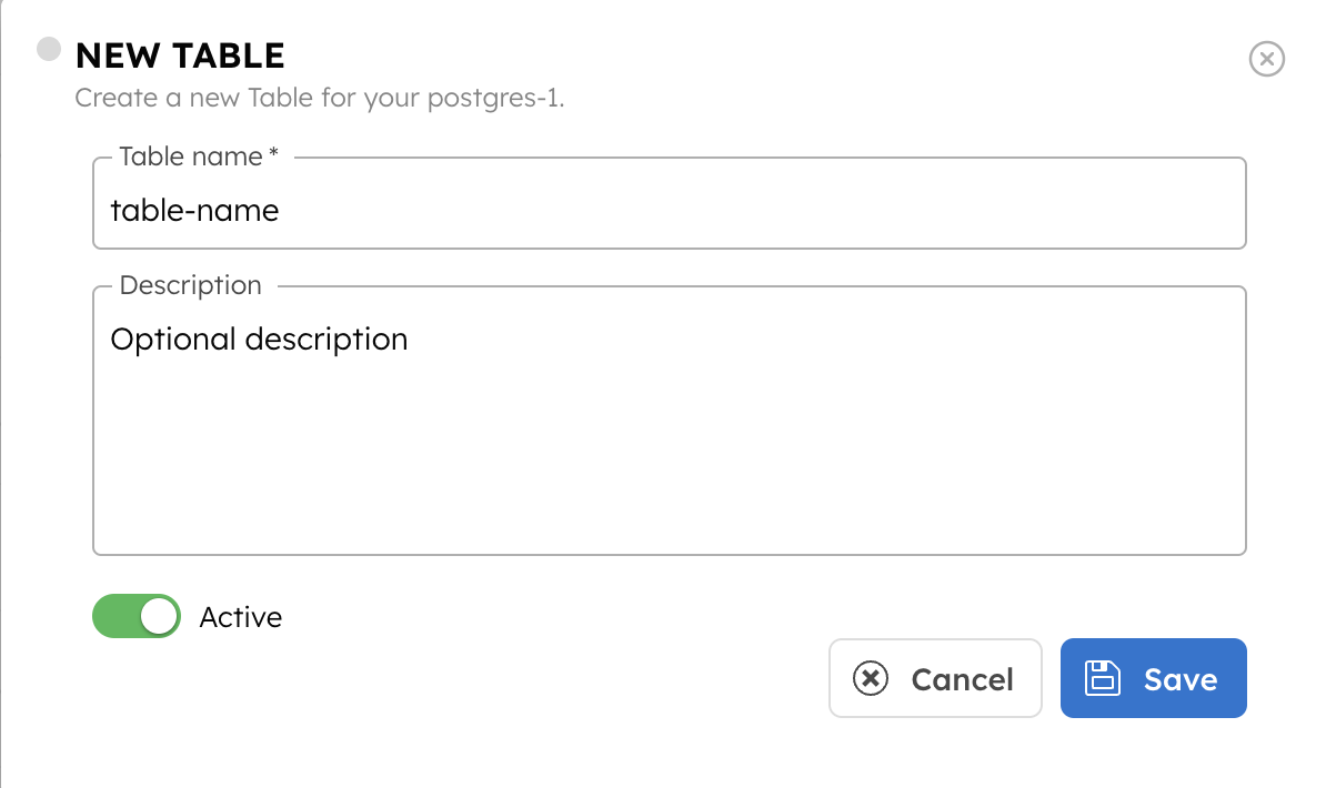 Create Relational Database Integration Table