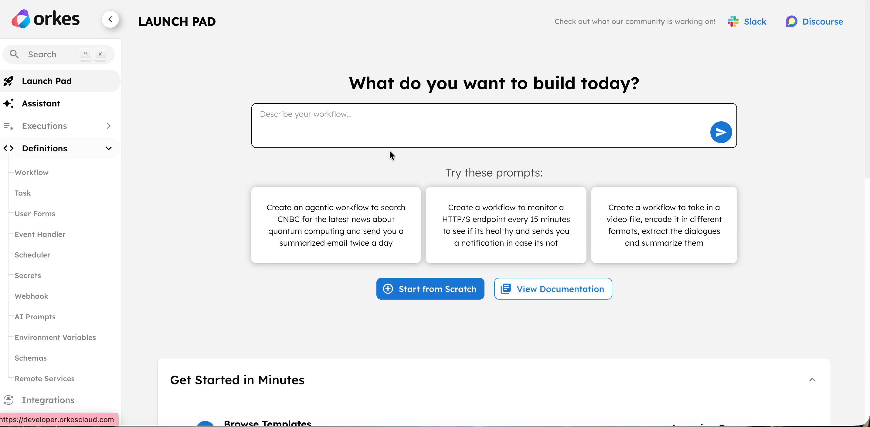 Create workflows using Assistant
