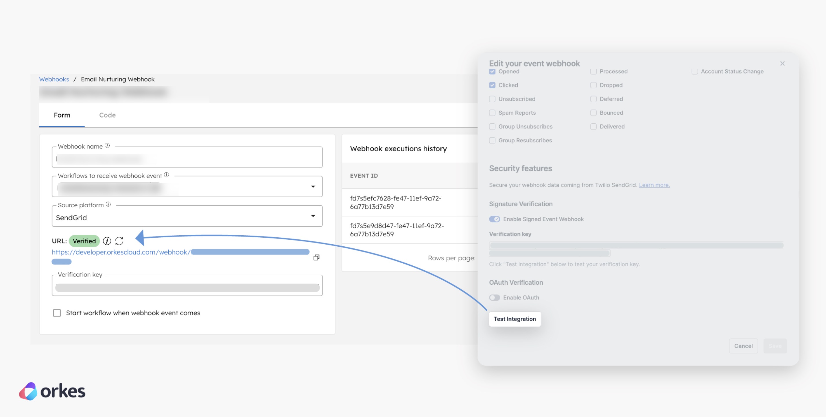 Verifying Webhook URL in Conductor