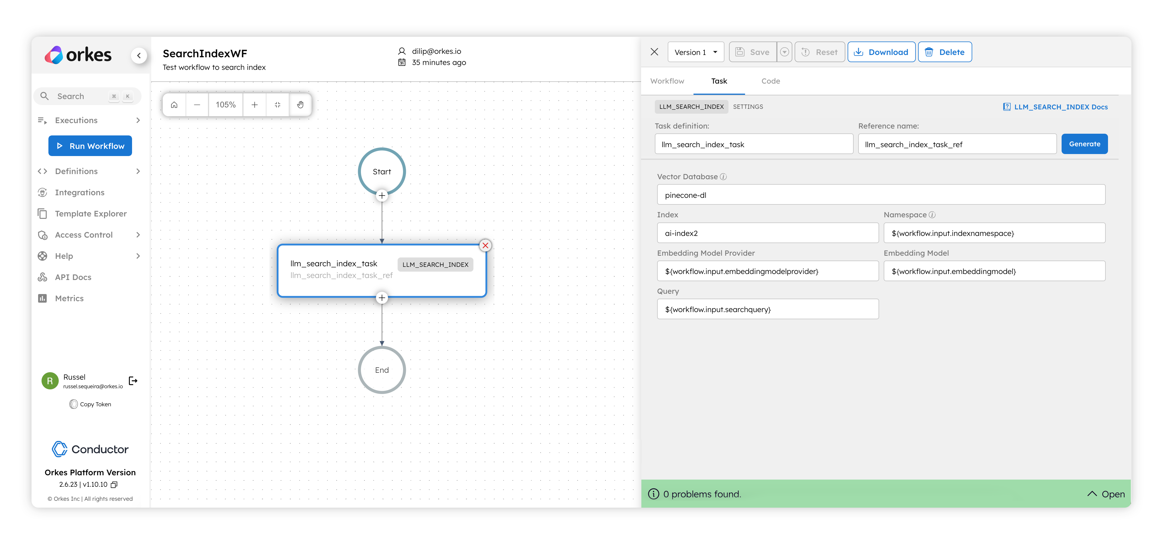 LLM Search Index Task