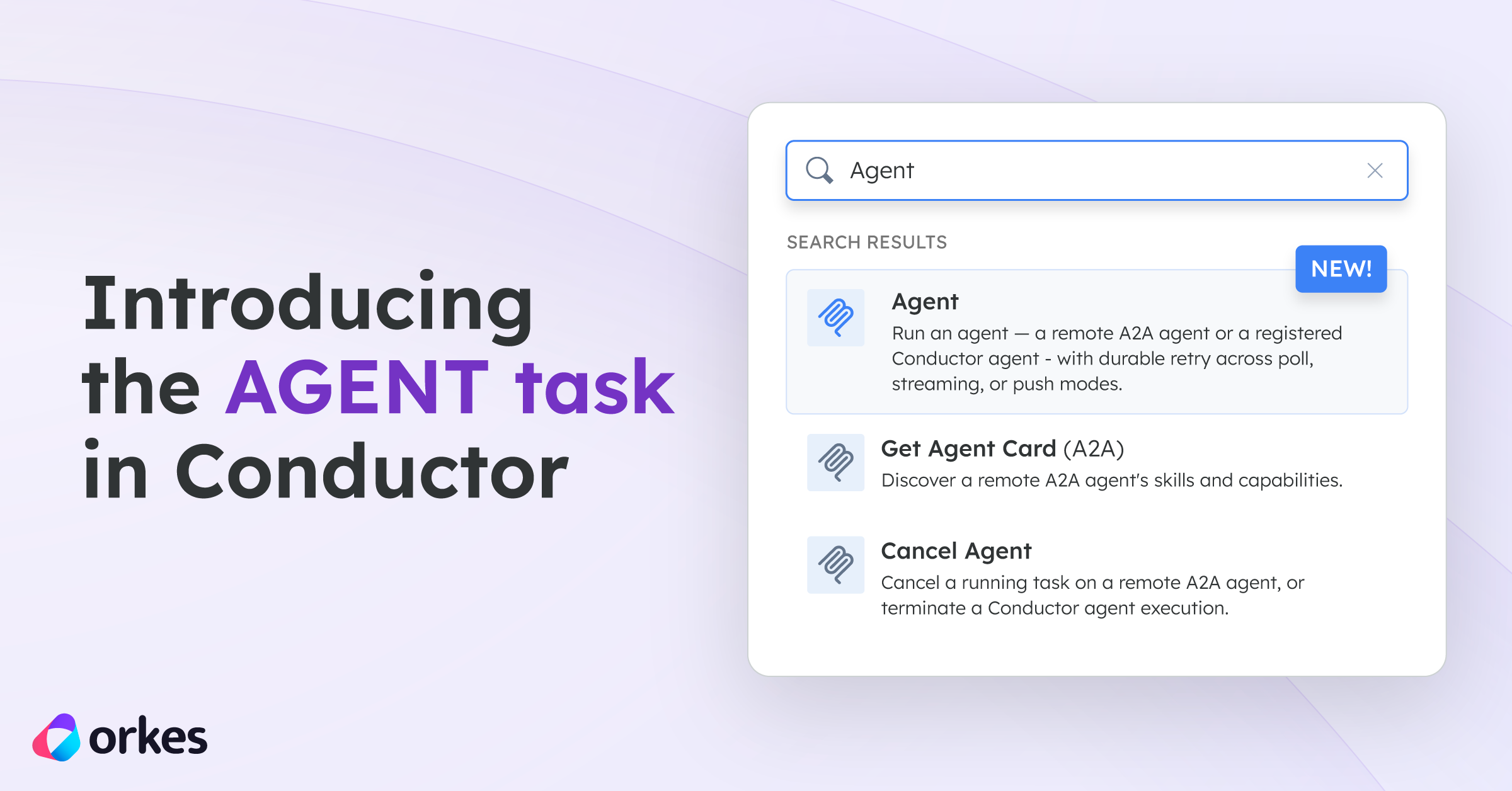 Introducing the AGENT task: Calling AI Agents from Your Conductor Workflows