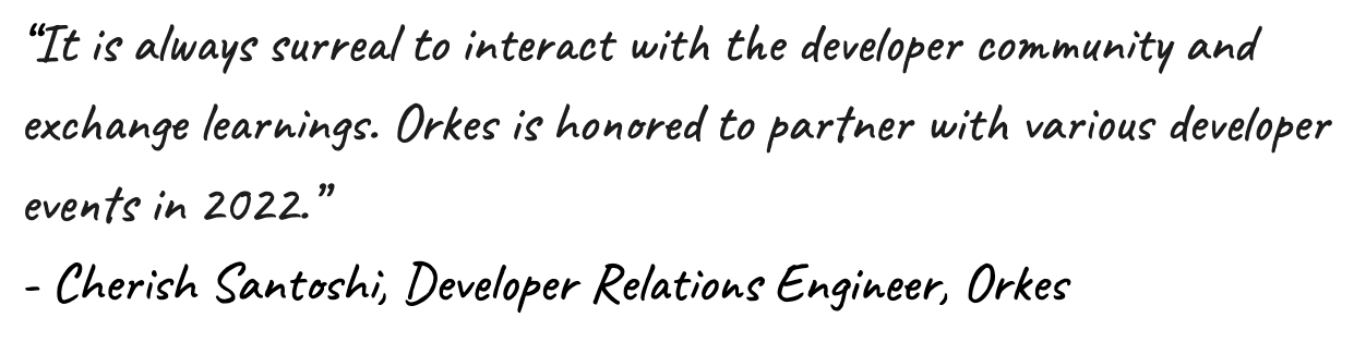 Quote on DevFest from DR