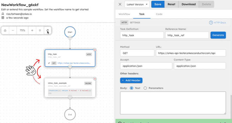Expand & collapse sub workflows from Conductor UI