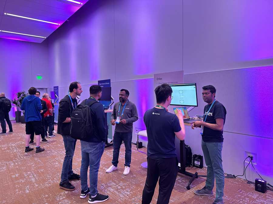 Orkes at Microsoft Build Booth